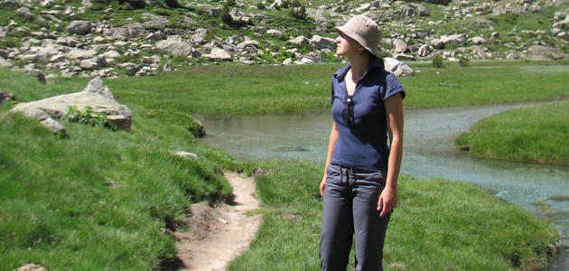Anna Gazda w górach